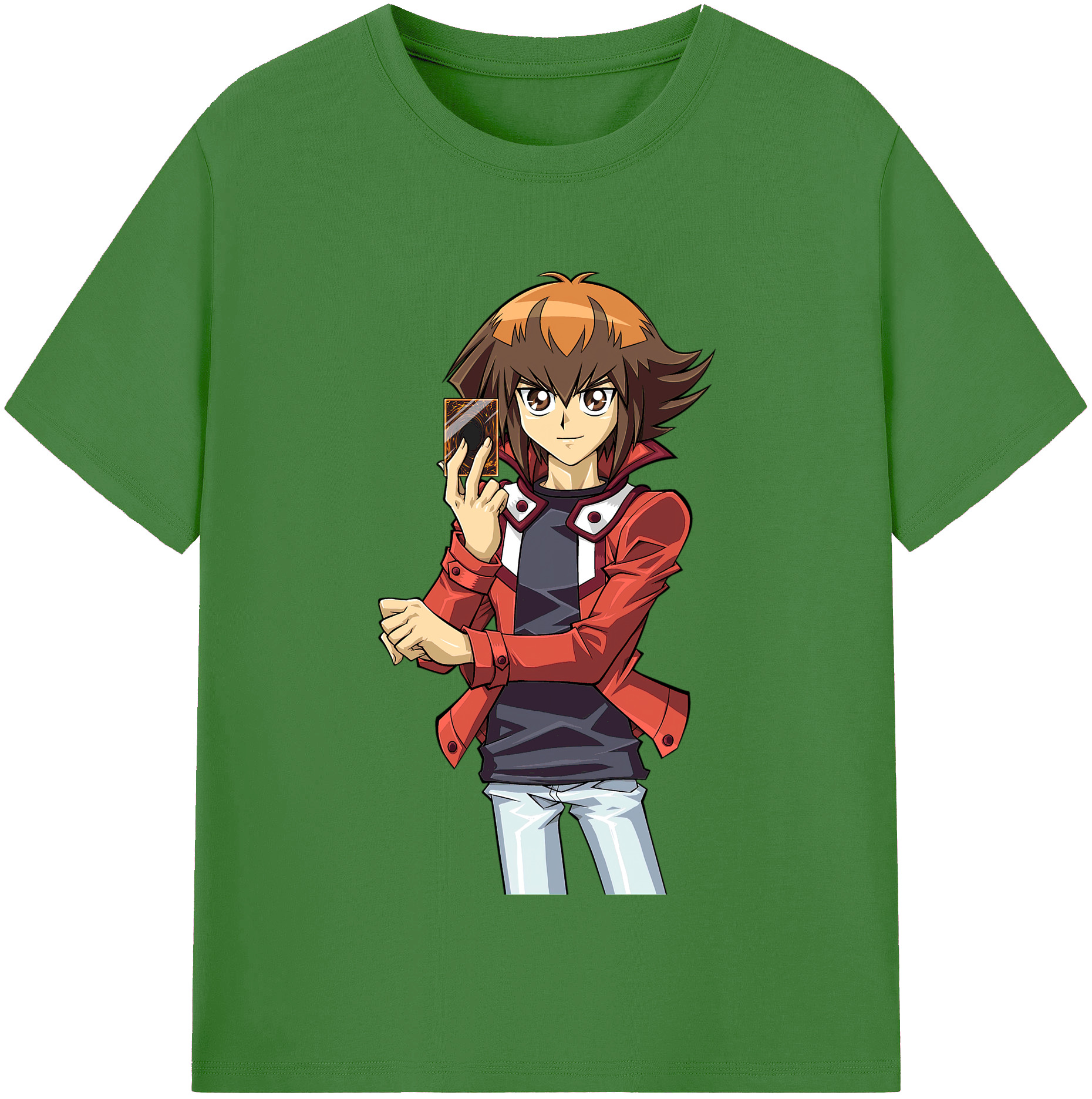 （画像用） 遊☆戯☆王 Yu-Gi-Oh! レディースカジュアルプリントTシャツ（綿100％）